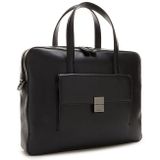 Elegantná pracovná taška Calvin Klein - Iconic Plaque Laptop Bag