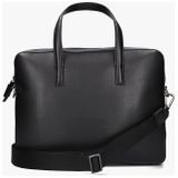 Elegantná pracovná taška Calvin Klein - Iconic Plaque Laptop Bag