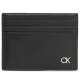 Kožené púzdro na karty Calvin Klein - Metal Ck Cardholder 6CC