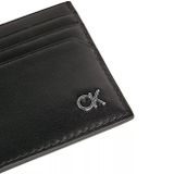 Kožené púzdro na karty Calvin Klein - Metal Ck Cardholder 6CC II