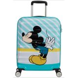 Príručný cestovný kufor American Tourister - Wavebreaker Spinner 55 Disney / Mickey Blue Kiss [85667-8624]