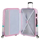 Cestovný kufor American Tourister - Wavebreaker Spinner 77 Disney / Daisy Pink Kiss