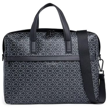 Elegantná pracovná taška Calvin Klein - Ck Must Laptop Bag Mono