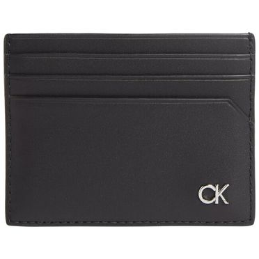 Kožené púzdro na karty Calvin Klein - Metal Ck Cardholder 6CC II