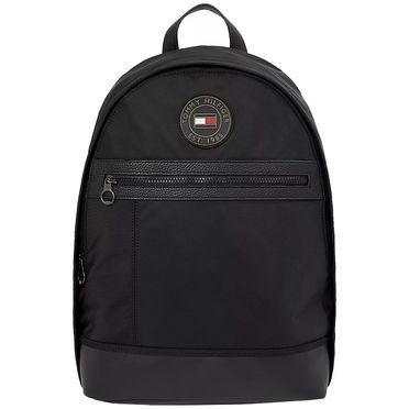 Štýlový batoh Tommy Hilfiger - TH Blocked Dome Backpack /Čierny