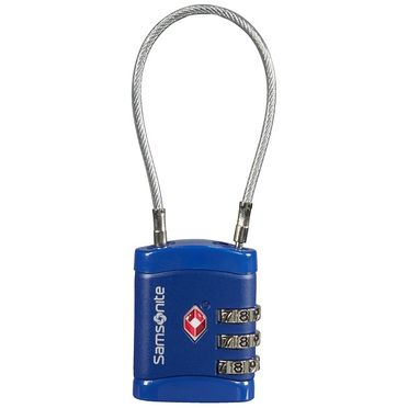 Visiaci kombinačný zámok s lankom Samsonite - Cablelock 3-Dial TSA [121296]